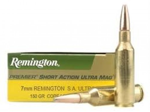7mm Rem SAUM Remington Core Lokt PSP/150Gr
